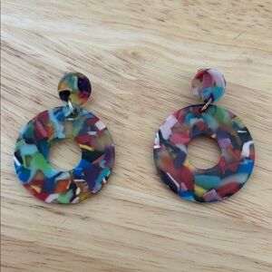 Colorful Statement Earrings